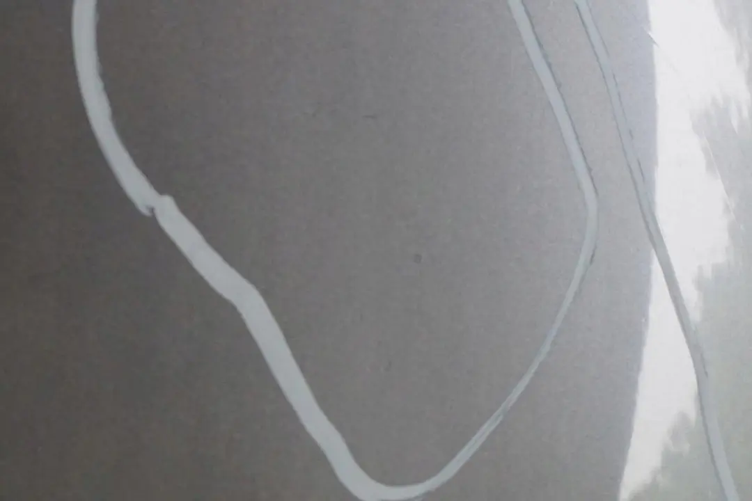 BMW 7 Series E65 E66 Rear Bumper Trim Panel Sterlinggrau Grey Metallic - 472 - SKU 0136743-STG - Part number 0136743