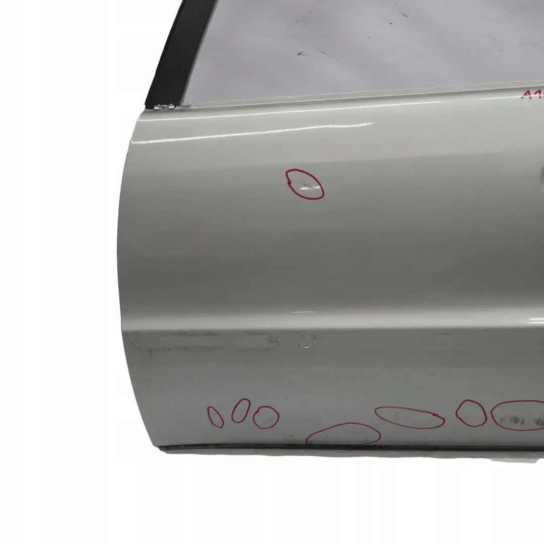 Mercedes-Benz A-Class W168 Door Front Left N/S Polar Silver Metallic - 761 to with Part number A1687201905 Mercedes-Benz A-Class W168 Door Front Left N/S Polar Silver Metallic - 761 - SKU A1687201905-PLS - Part number A1687201905