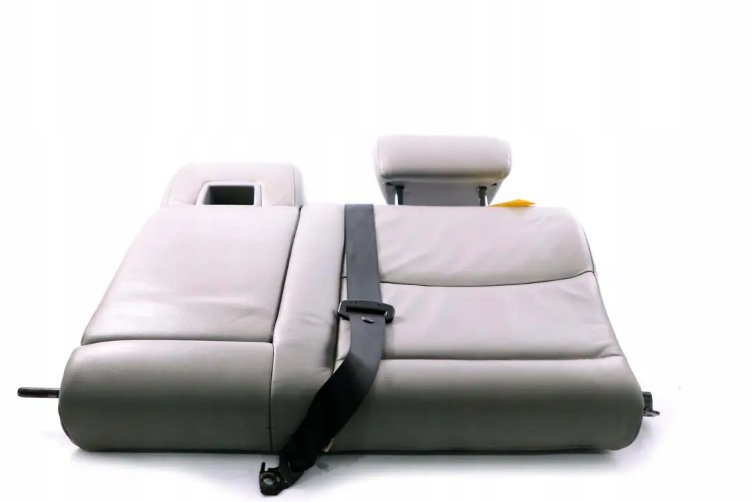 BMW 5 Series E61 Touring Rear Left N/S Seat Back Cover Backrest Grey Leather - SKU 7125233 - Part number 7125233