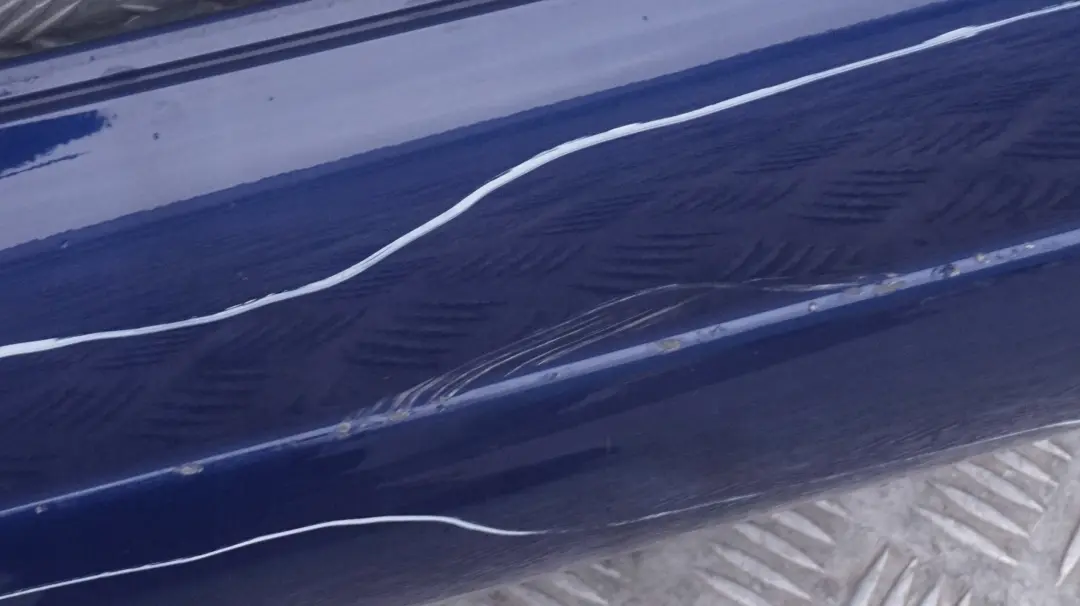 BMW 5 E60 E61 3 M5 M Sport Schwellerleiste Blende Schweller rechts Titansilber - SKU 0396900-INT - Teilenummer 396900