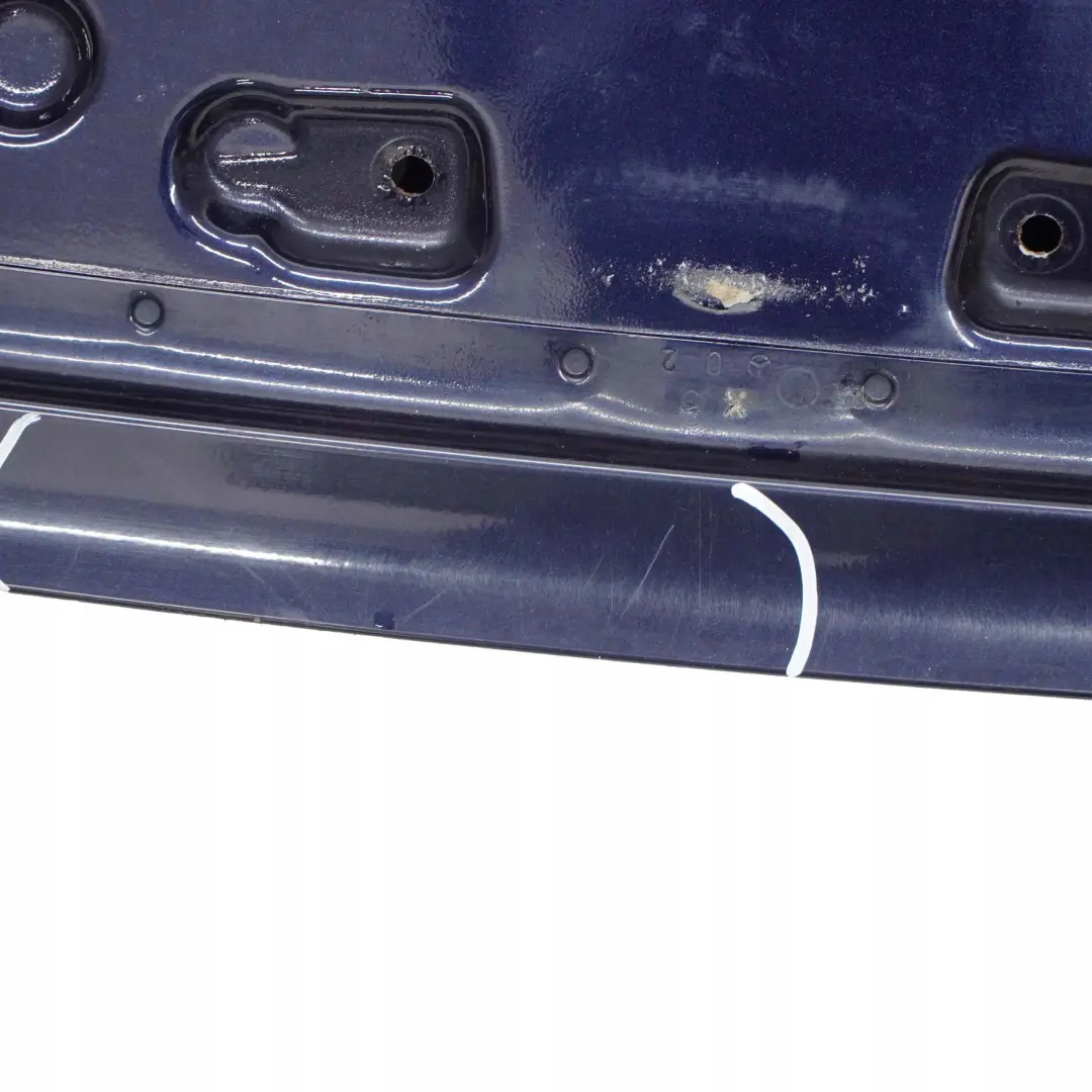 Mercedes-Benz C W203 Boot Trunk Lid Tailgate Tanzanite Blue Metallic - 359 to with Part number A2037500675 Mercedes-Benz C W203 Boot Trunk Lid Tailgate Tanzanite Blue Metallic - 359 - SKU A2037500675-TB - Part number A2037500675