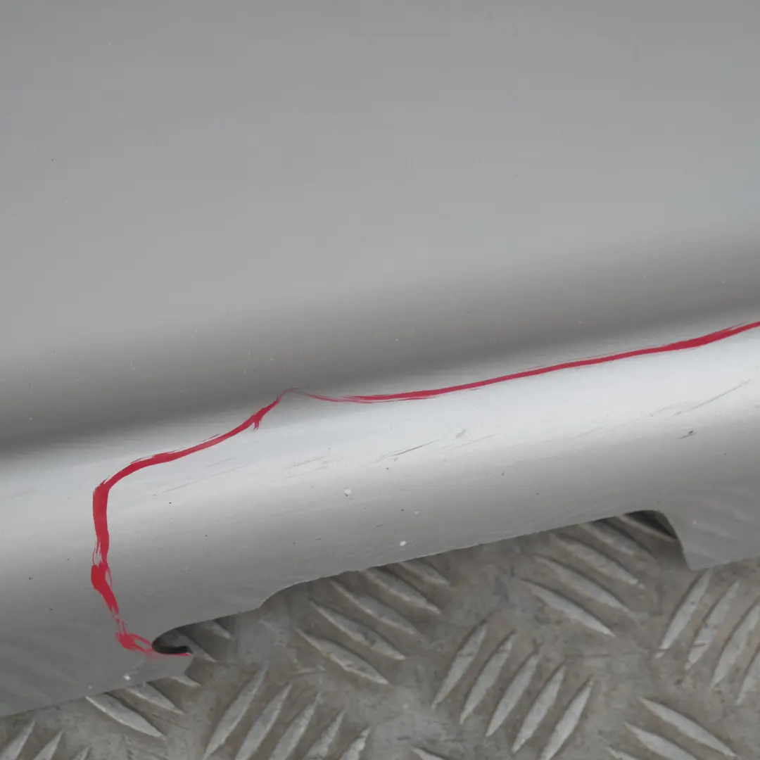 Sill strip side skirt left N/S Titansilber Metallic Silver 354 to BMW 1 SERIES E87 with Part number 32949 BMW 1 SERIES E87 Sill strip side skirt left N/S Titansilber Metallic Silver 354 - SKU 0032949-TS15 - Part number 32949