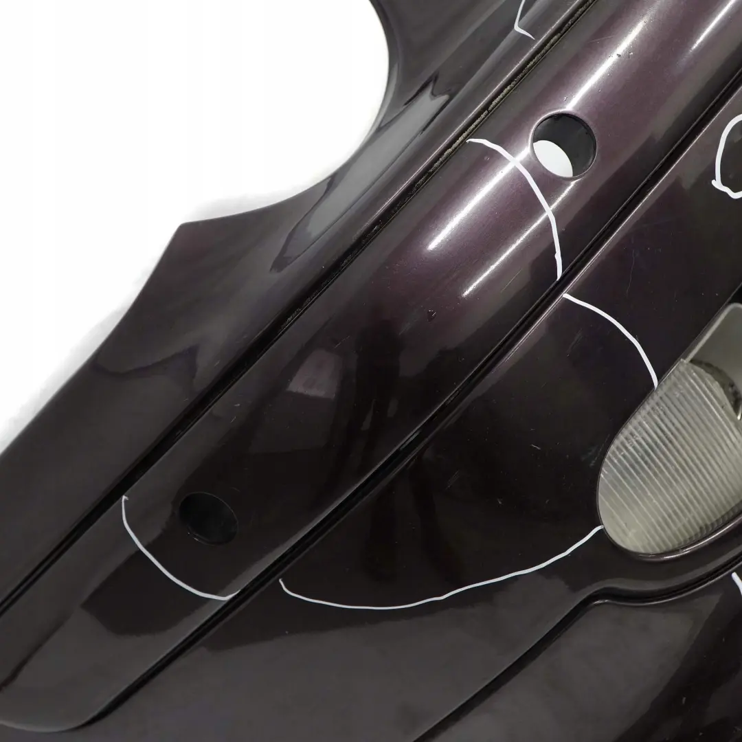  Mercedes-Benz CLK-Class W208 Front Bumper Trim Panel Almandine Black - 182 - SKU A2088800140-ALB - Part number A2088800140