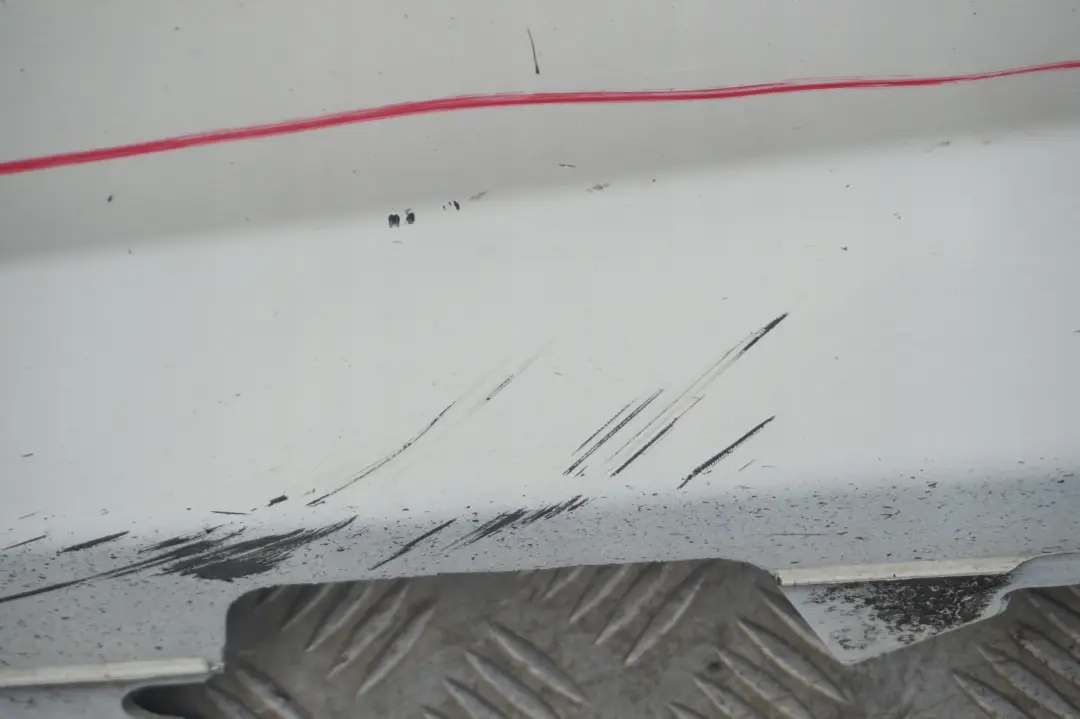 BMW 1 Series 1 E81 E82 E88 Sill Strip Side Skirt Left N/S Alpinweiss White - SKU 0036143-AW1 - Part number 0036143