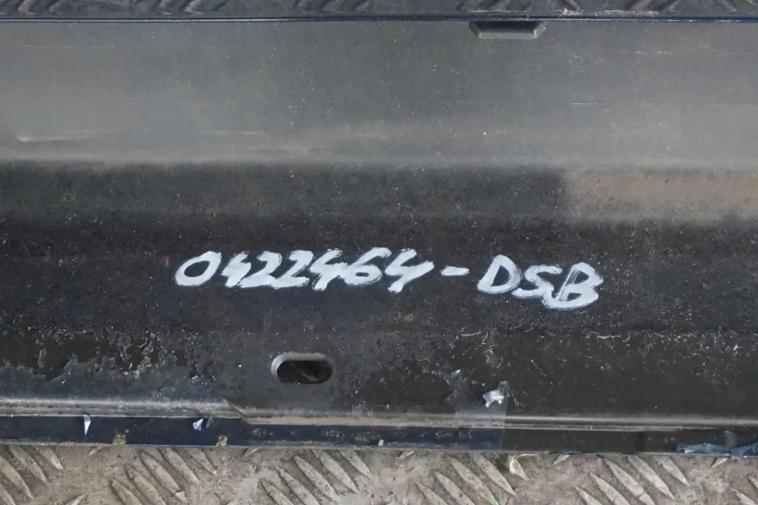 BMW E60 LCI Cubre Umbral de Puerta Faldon Lateral Izquierdo Tiefseeblau Azul A76 - SKU 0422464-DSB - Número de pieza 0422464