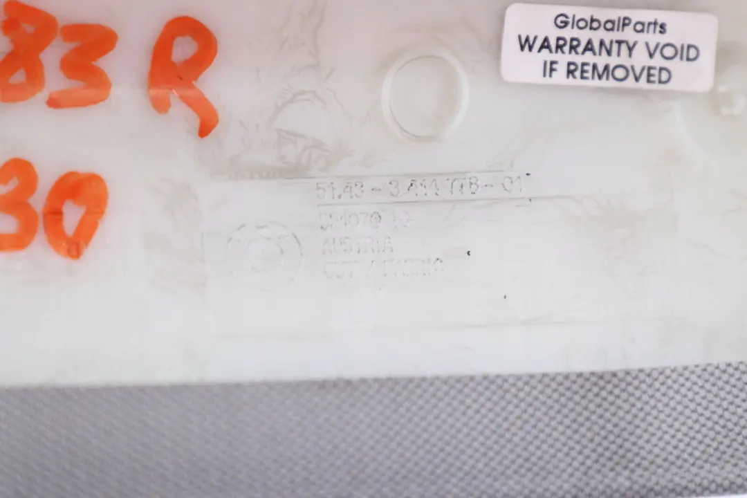 Couverture A Colonne Droite Gris 3420616 3414777 pour BMW X3 E83 LCI à propos du numéro de pièce 3449930 BMW X3 E83 LCI Couverture A Colonne Droite Gris 3420616 3414777 - SKU 3449930 - Numéro de pièce 3449930