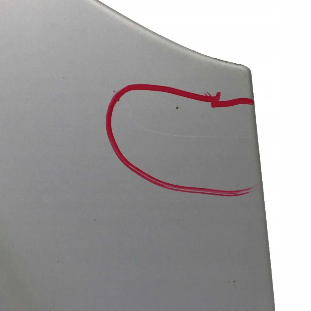  Mercedes-Benz A W168 Hood Bonnet Trim Panel Moonlight Silver Metallic - 706 - SKU A1688800657-MOON - Part number A1688800657