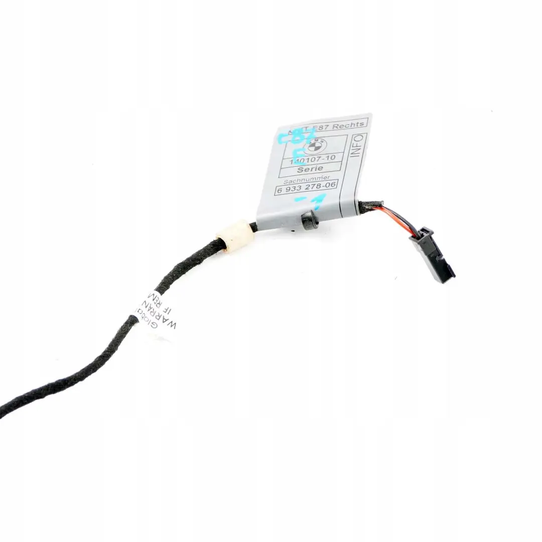 BMW E81 E87 E87N Cavo Maniglia per Porta Illuminazione LED Ant. Dx. Post. - SKU 6933278-1 - Numero di parte 63316933278