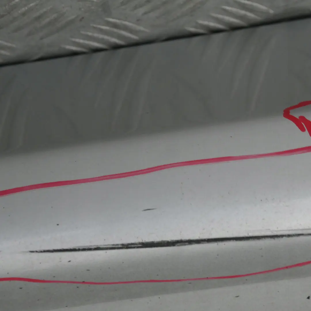 BMW E90 E91 Listello Portiera Apertura Gonna Links Argento-Titanio Argento - SKU 0032951-TS10 - Numero di parte 32951