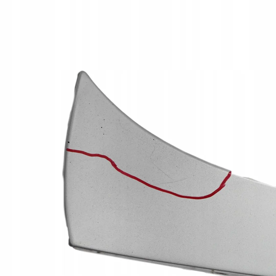 Copertura Heckfensterrahmen Inferiore Argento-Titanio Argento per BMW Z4 E85 con numero di parte 7064703 BMW Z4 E85 Copertura Heckfensterrahmen Inferiore Argento-Titanio Argento - SKU 7064703-TS1 - Numero di parte 7064703