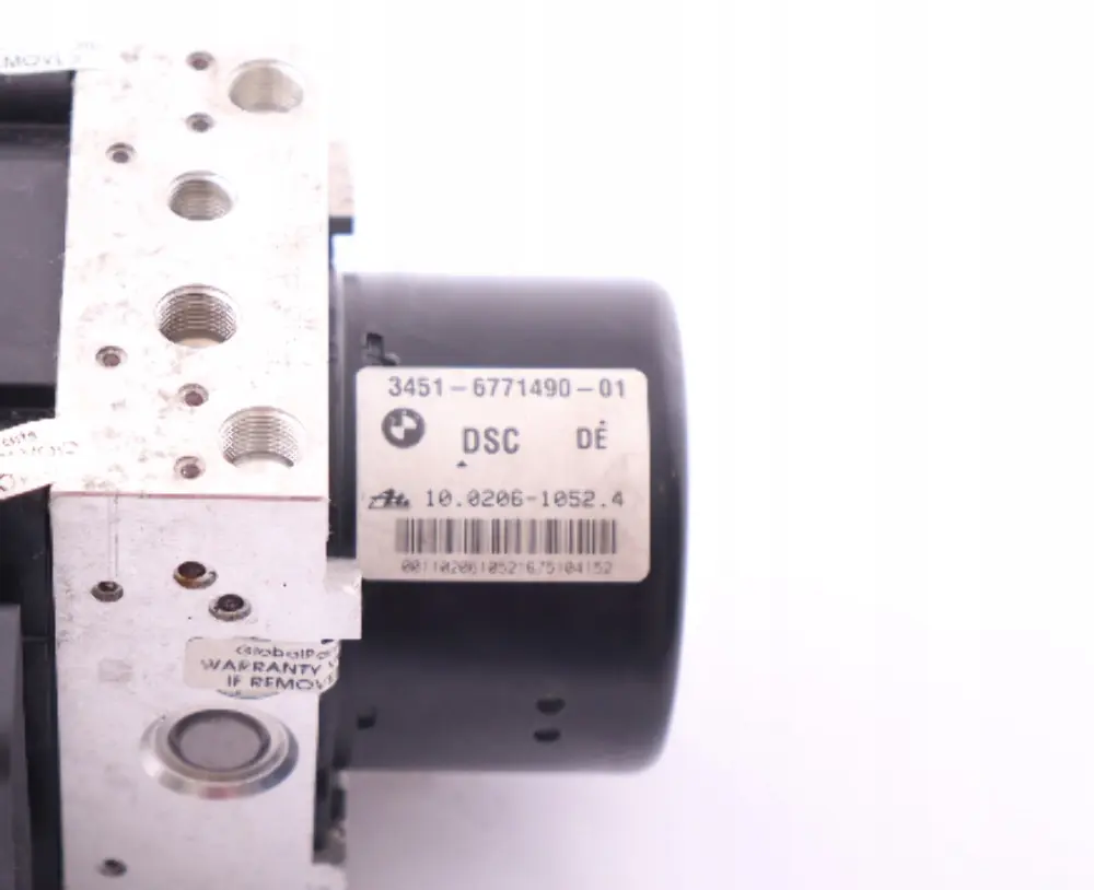 N52 M57N2 ABS Pompe Dsc Ensemble Hydro 6771491 BMW E87 E90 E91 - SKU 6771490 - Numéro de pièce 6771490