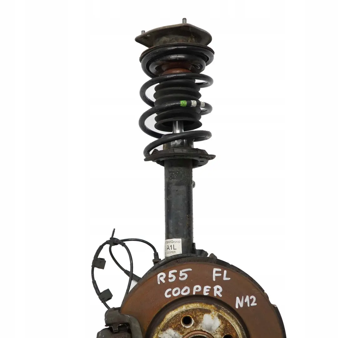 Suspension Delantera Izquierda Spring Strut Leg Brake para Mini R55 Clubman N12 1 con número de pieza 6781903 Mini R55 Clubman N12 1 Suspension Delantera Izquierda Spring Strut Leg Brake - SKU 6781903-1 - Número de pieza 6781903