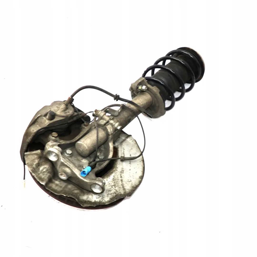 740i N62N Frente Izquierda Spring Strut Suspension Pierna Freno para BMW E65 con número de pieza 6770165 BMW E65 740i N62N Frente Izquierda Spring Strut Suspension Pierna Freno - SKU 6770165 - Número de pieza 6770165