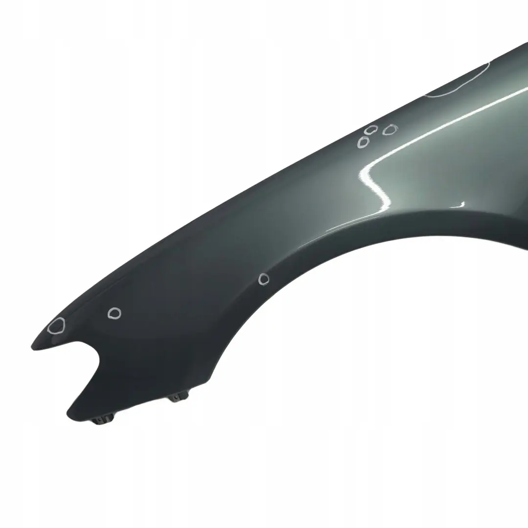 BMW E65 E66 Pannello Laterale Frontale SX Parafango Schiefergruen Verde - 449 - SKU 7061661-SGM - Numero di parte 7061661