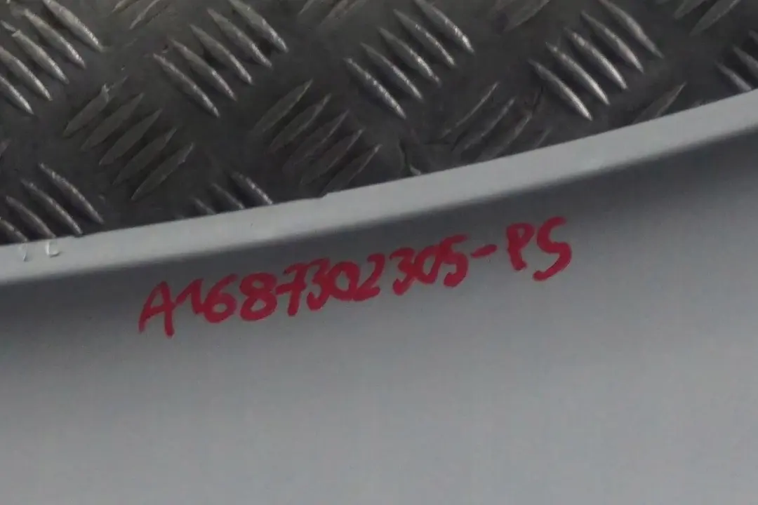 Class W168 Door Rear Left N/S Polar Silver Metallic - 761U to Mercedes A with Part number A1687302305 Mercedes A Class W168 Door Rear Left N/S Polar Silver Metallic - 761U - SKU A1687302305-PS - Part number A1687302305