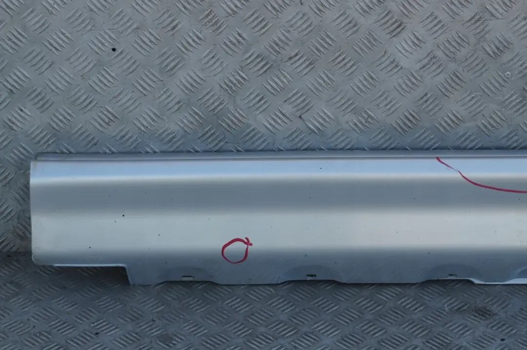 Copertura Gonna SX Argento-Titanio Argento per BMW X5 E53 con numero di parte 8408705 BMW X5 E53 Copertura Gonna SX Argento-Titanio Argento - SKU 8408705-TS - Numero di parte 8408705