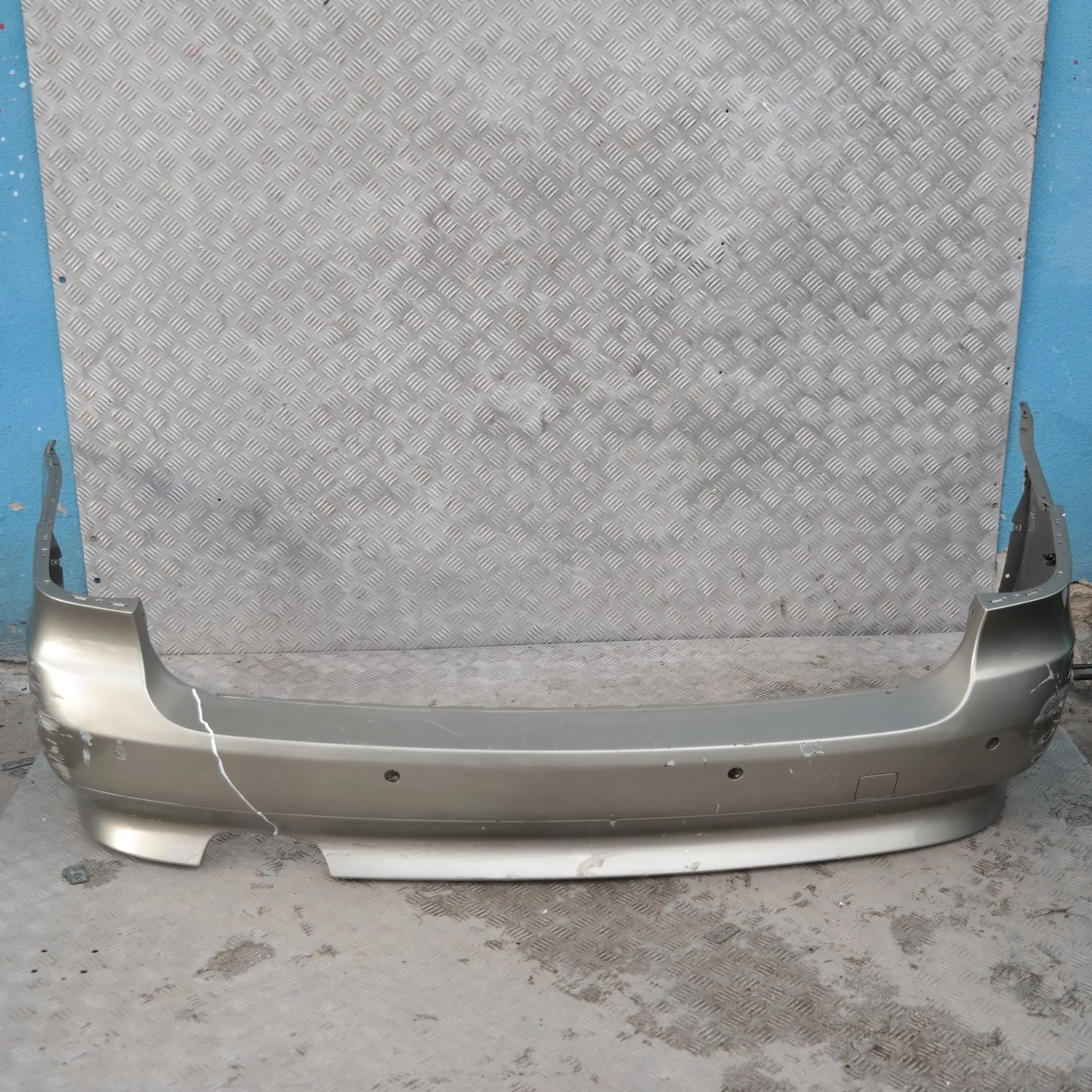 Genuine BMW 5 SERIES E61 Rear Bumper Trim Panel PDC Olivine Green Metallic 349