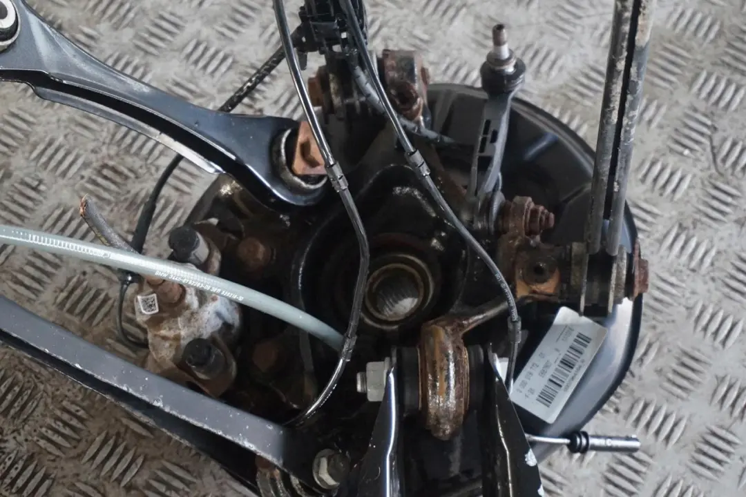 BMW F20 116i N13 Trasero Derecho O / S Pierna Suspension Eje Freno Disco Hub Set - SKU 6792516-1 - Número de pieza 6792516