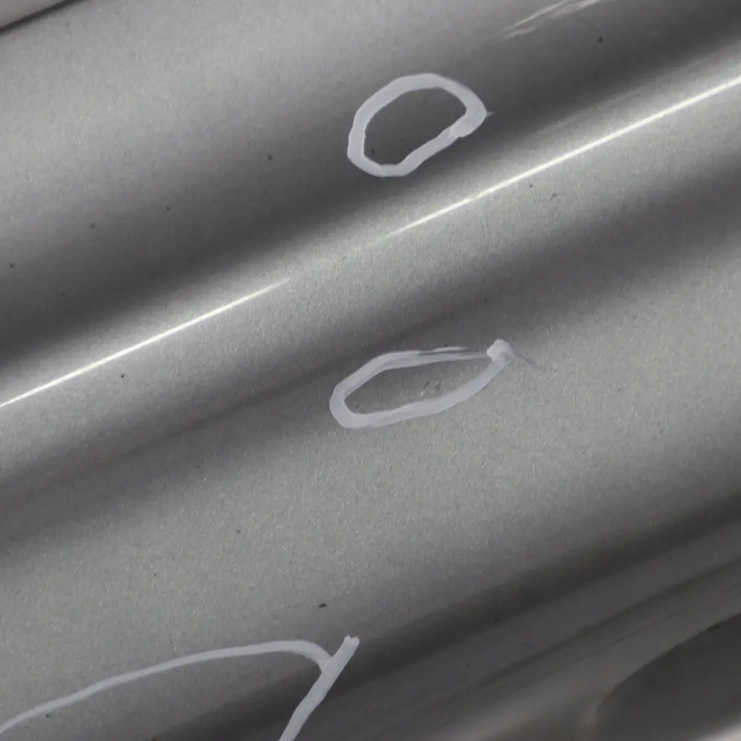 BMW 3 E46 M Sport Left N/S Side Sill Skirt Kick Panel Silbergrau Grey - A08 - SKU 0002126-SBG - Part number 0002126