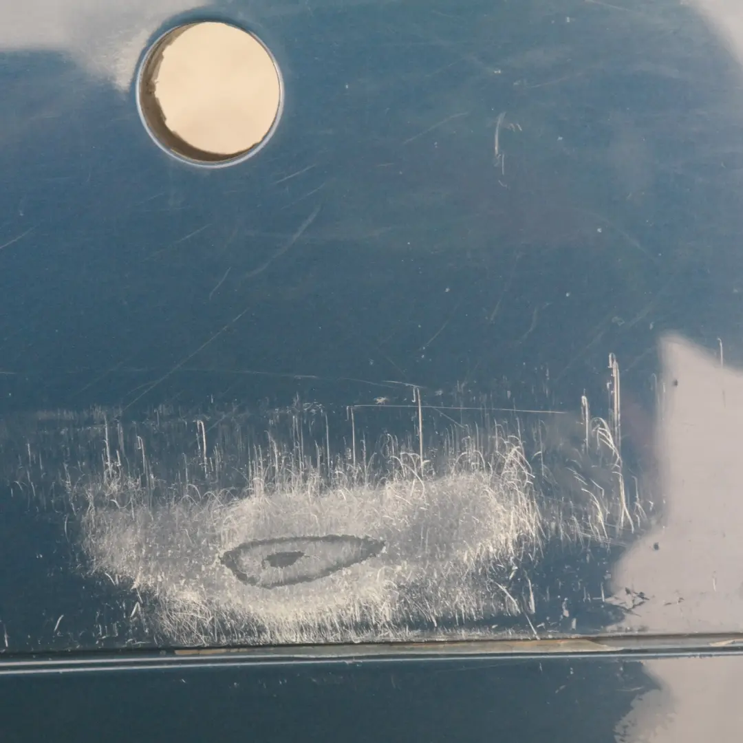 Bumper PDC Mysticblau Mystic Blue Metallic A07 to BMW 5 SERIES E60 Saloon Rear with Part number 149318 BMW 5 SERIES E60 Saloon Rear Bumper PDC Mysticblau Mystic Blue Metallic A07 - SKU 0149318-MYS1 - Part number 149318