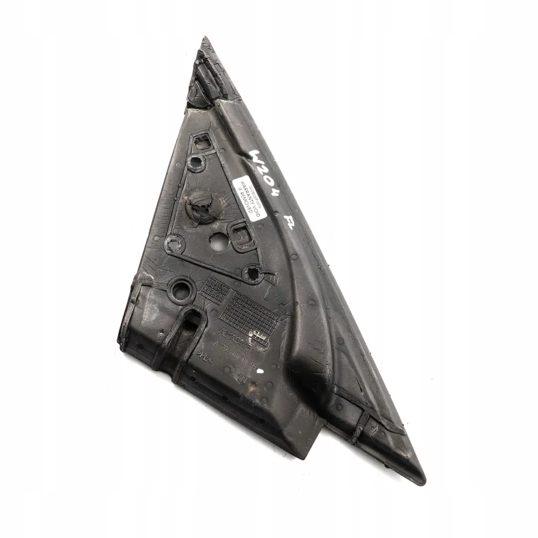 Mercedes-Benz C-Class W204 Front Left N/S Wing Mirror Triangle Foam to with Part number A2048110198 Mercedes-Benz C-Class W204 Front Left N/S Wing Mirror Triangle Foam - SKU A2048110198 - Part number A2048110198