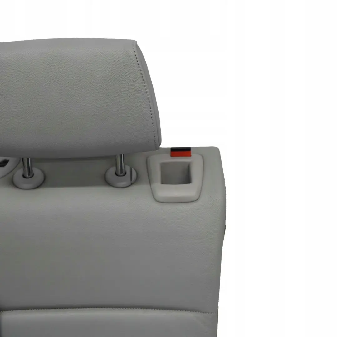 BMW 1 E87 2 Rear Seat Cover Leather Backrest Left N/S Alaskagrau Grey - SKU 7142015-2 - Part number 7142015