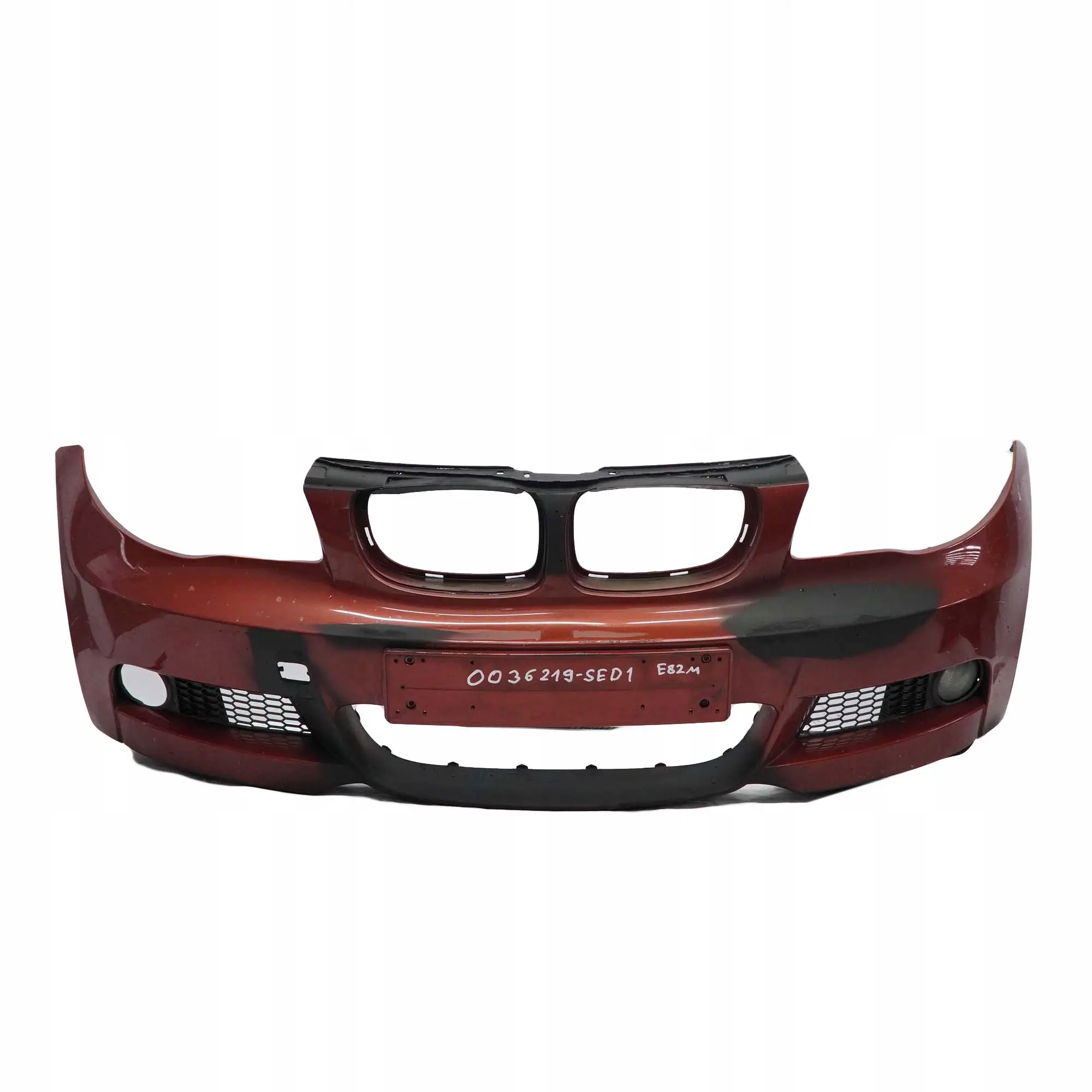 BMW 1 E82 E88 1 M Sport Front Bumper Trim Panel Sedonarot Red Metallic - A79
