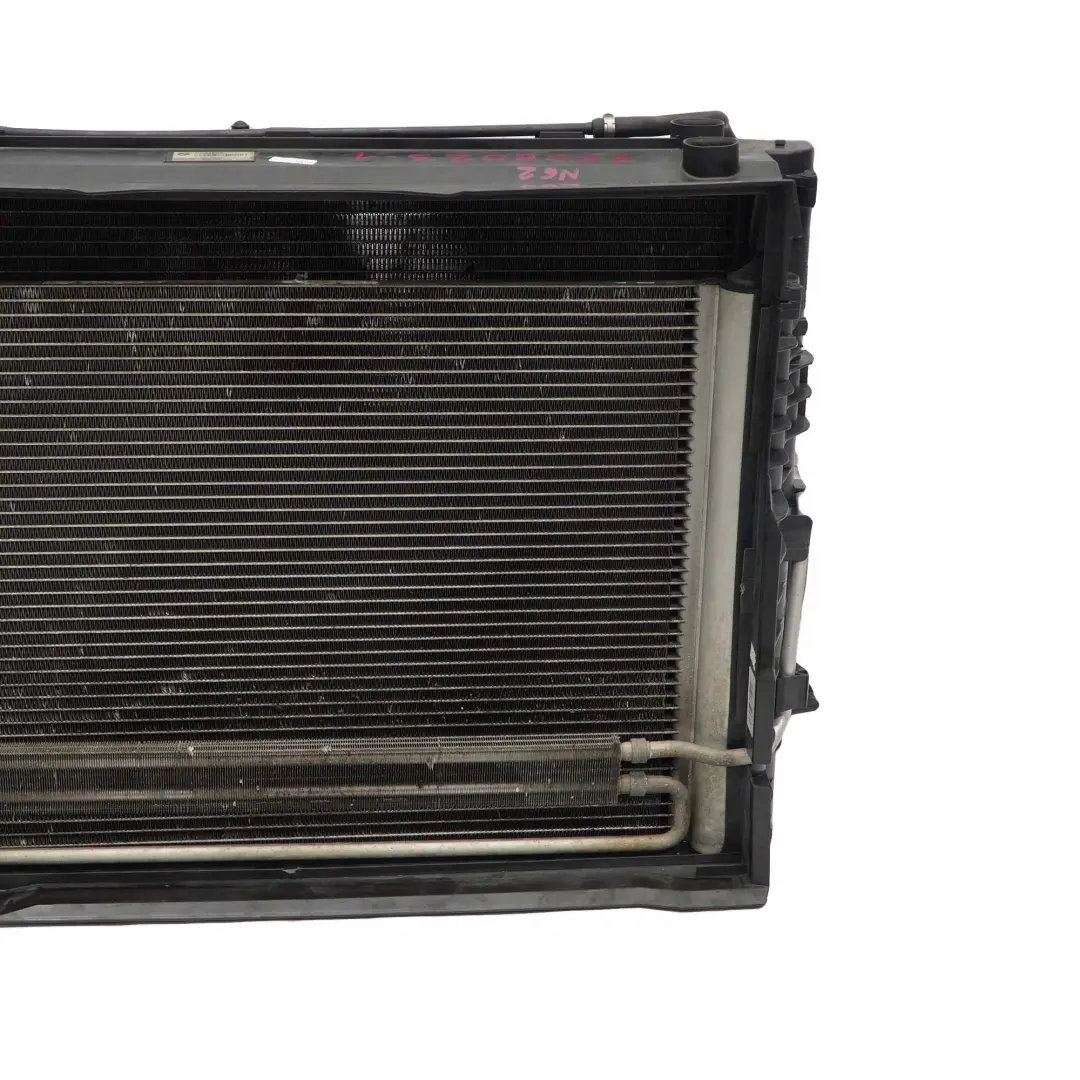 BMW 7 Series E65 E66 N62 735i 745i Complete Engine Cooling Radiator Shroud Fan - SKU 7508023-1 - Part number 7508023