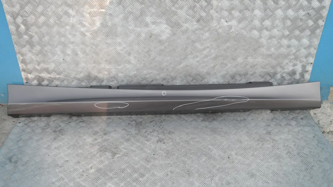 BMW E87 LCI Listello Portiera Apertura Gonna Destra Havanna Metallizzato A17 - SKU 0036144-HAV - Numero di parte 51770036144