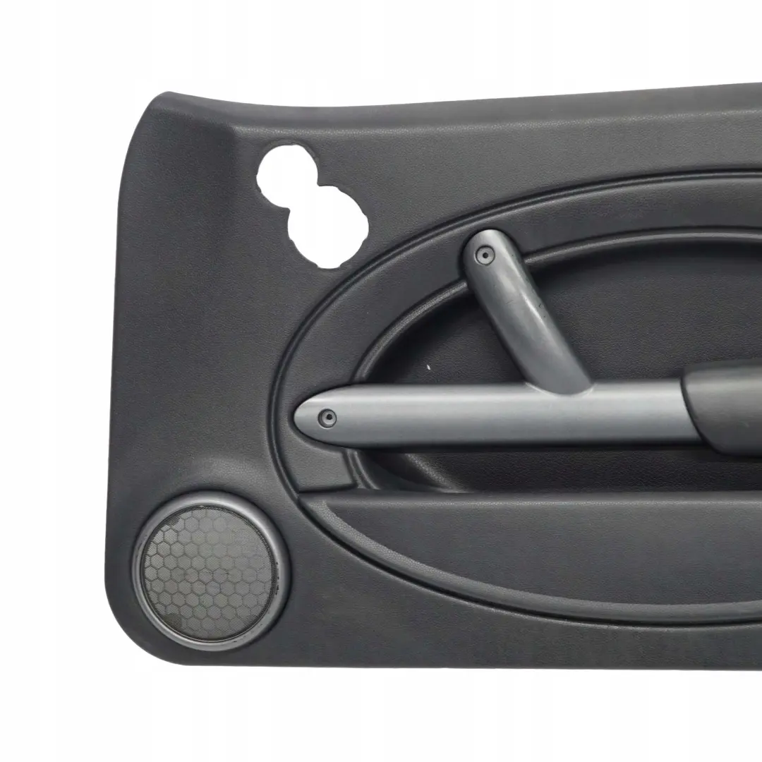 Front Right Door Card Side Trim Panther Anthracite Black para Mini R50 R53 con número de pieza 7113432 Mini R50 R53 Front Right Door Card Side Trim Panther Anthracite Black - SKU 7113432-2 - Número de pieza 7113432