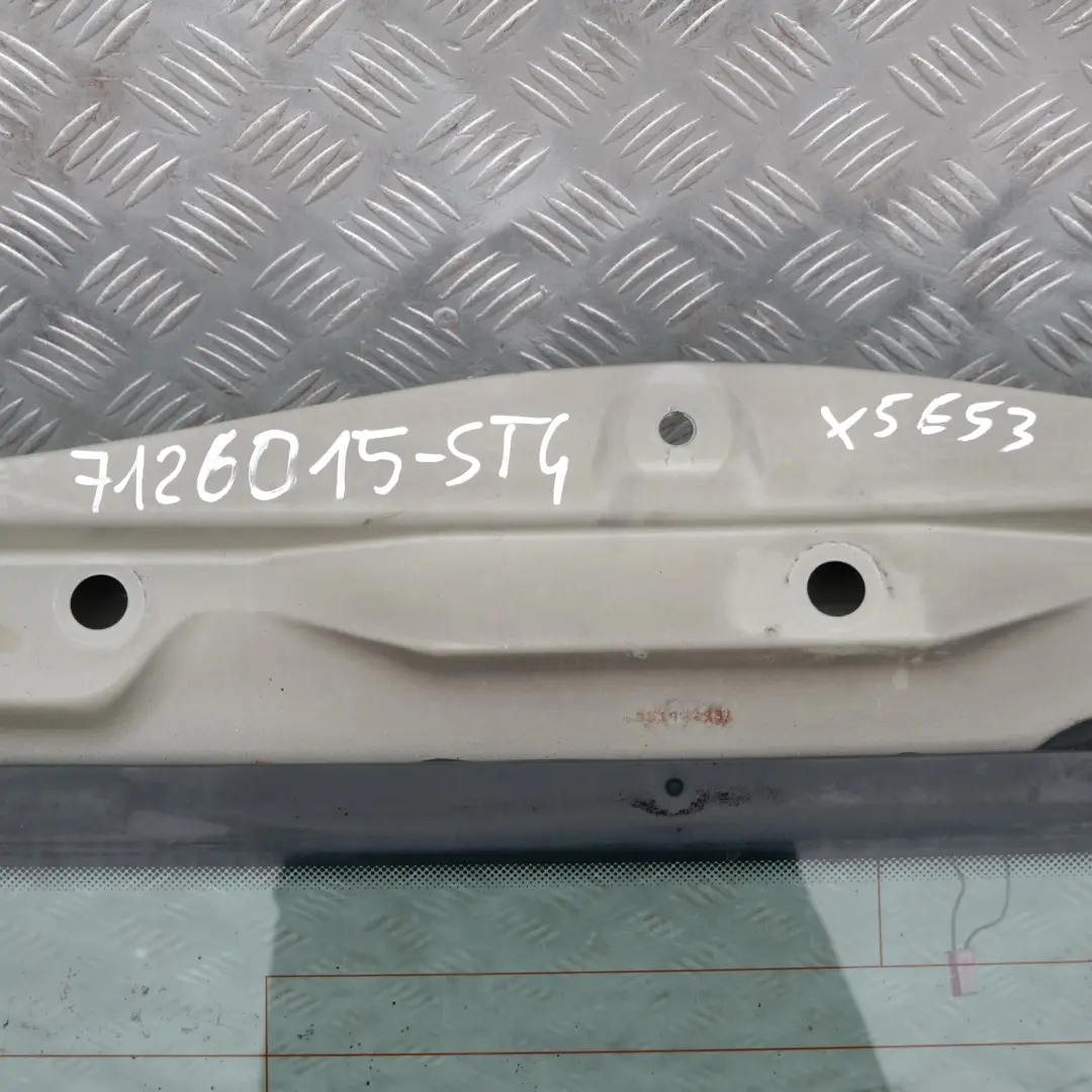 Trunk Lid Tailgate Boot Rear Sterlinggrau Sterling Grey - 472 to BMW X5 E53 with Part number 7126015 BMW X5 E53 Trunk Lid Tailgate Boot Rear Sterlinggrau Sterling Grey - 472 - SKU 7126015-STG - Part number 7126015