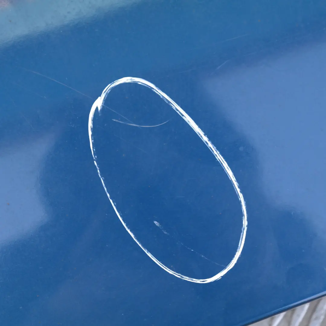 BMW X5 SERIES E53 Rear Spoiler Upper Topasblau Blue Blau Metallic - 364 7025612 - SKU 7025612-TPB1 - Part number 51717025612