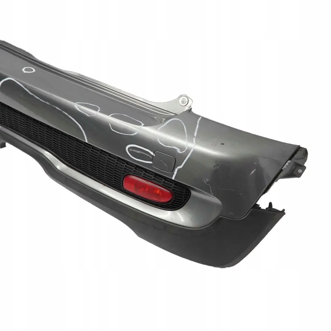 Mini Cooper S R56 R57 Stossfänger Hinten Dark Silver Silber - 871 - SKU 0430252-DS6 - Teilenummer 0430252