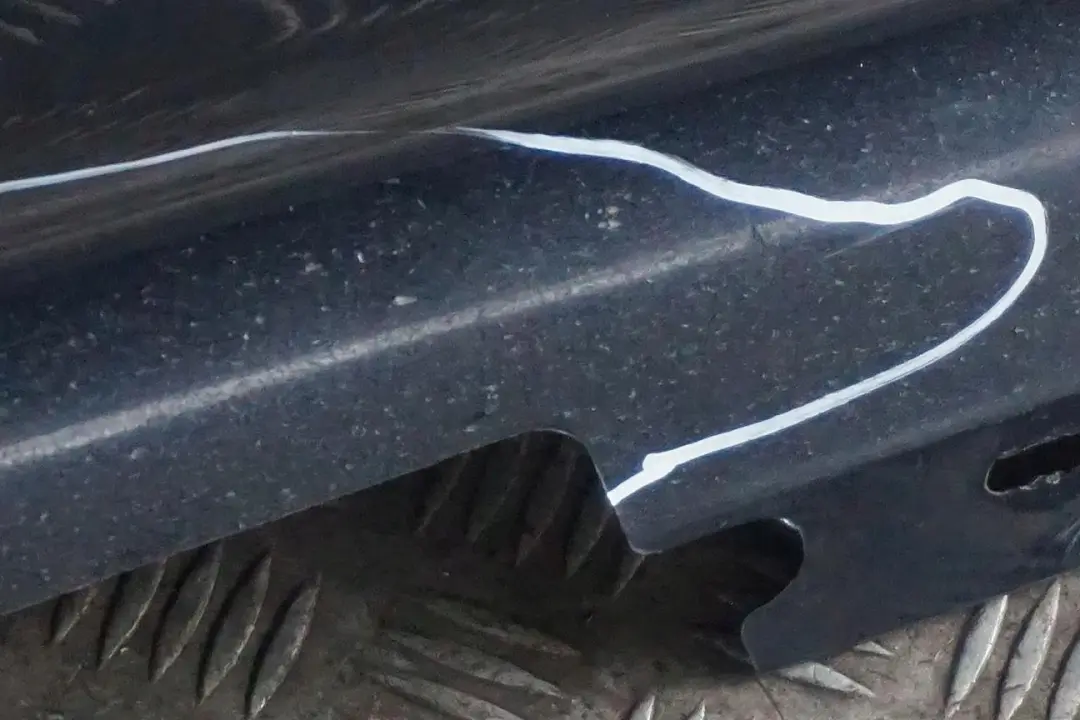 BMW E87 Listello Portiera Apertura Gonna Destra Blu Monaco Metallizzato - SKU 0032948-MB - Numero di parte 0032948