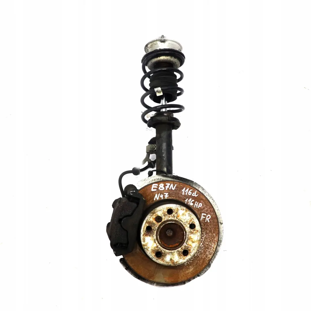 BMW E87 LCI 116d N47 Delantera Derecha Deporte Muelle Strut Freno Pierna - SKU 6786020-6 - Número de pieza 6786020