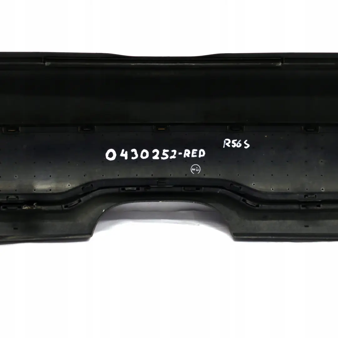 Mini Cooper S R56 R57 Complete Rear Bumper Trim Panel Red Painted - SKU 0430252-RED - Part number 0430252