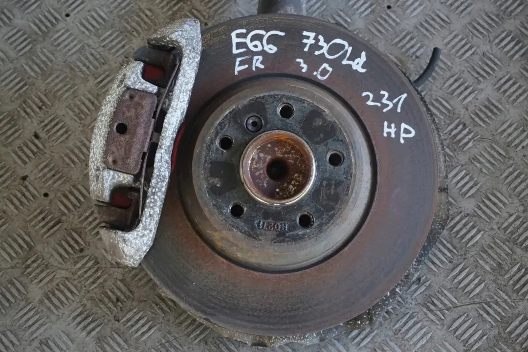 M57N2 Front Right O/S Spring Strut Leg Brake Suspension to BMW 7 Series E66 730Ld with Part number 6786532 BMW 7 Series E66 730Ld M57N2 Front Right O/S Spring Strut Leg Brake Suspension - SKU 6786532 - Part number 6786532