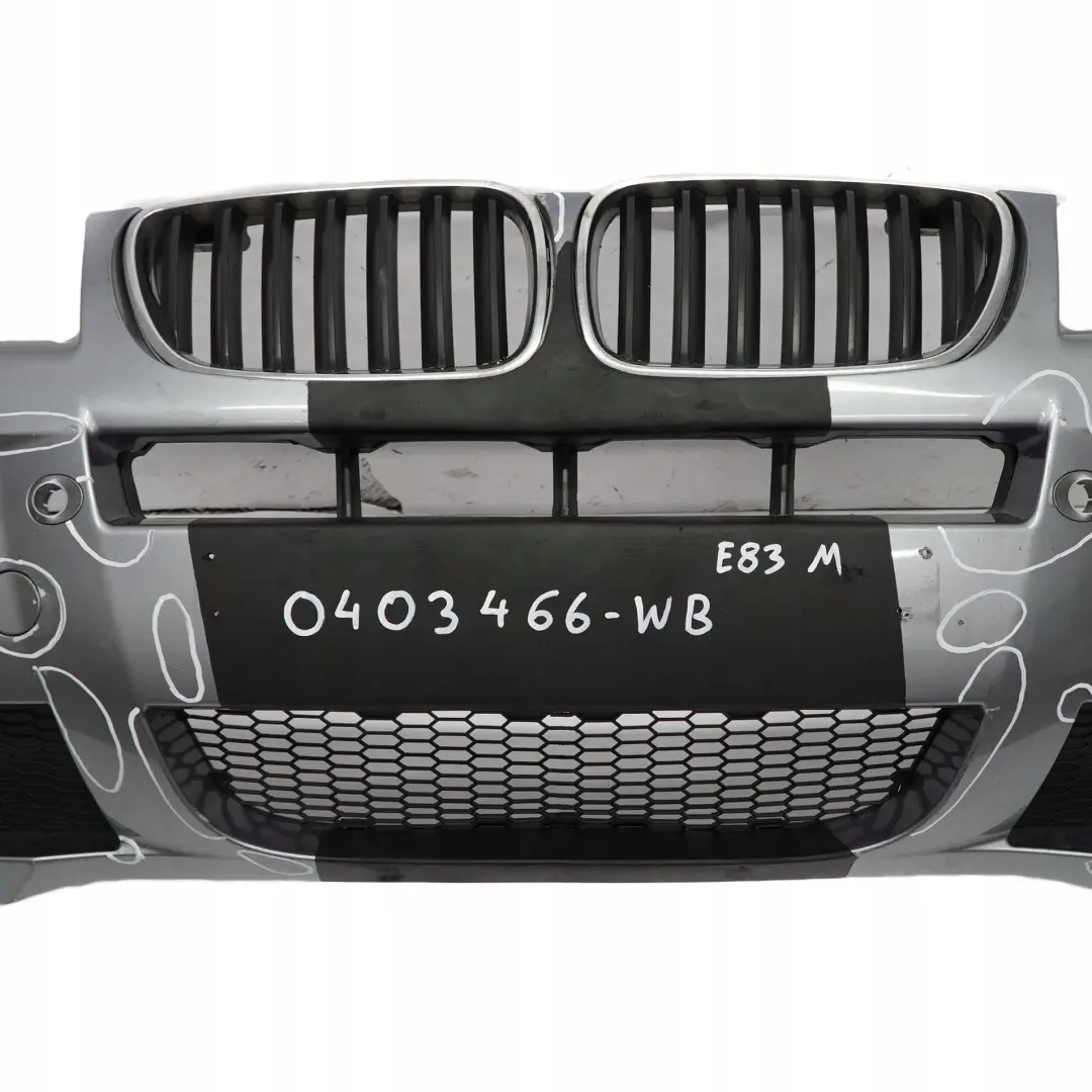 Zderzak przedni przód pdc M-PAKIET do BMW E83 X3 o numerze 0403466 BMW E83 X3 Zderzak przedni przód pdc M-PAKIET - SKU 0403466-WB - Numer Części 0403466