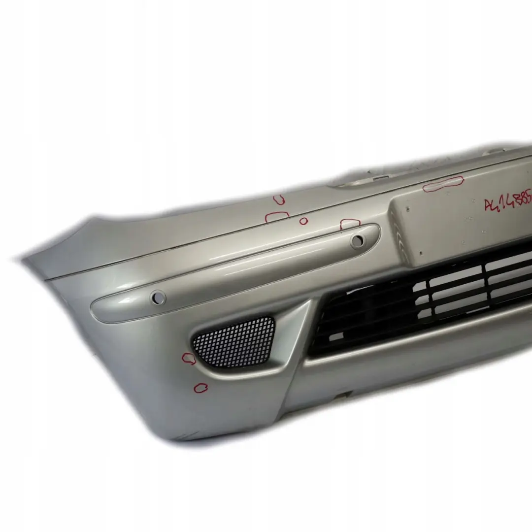 Mercedes-Benz Vaneo W414 Front Bumper Trim Panel Brilliant Silver - 9744 to with Part number A4148851225 Mercedes-Benz Vaneo W414 Front Bumper Trim Panel Brilliant Silver - 9744 - SKU A4148851225-BRS - Part number A4148851225