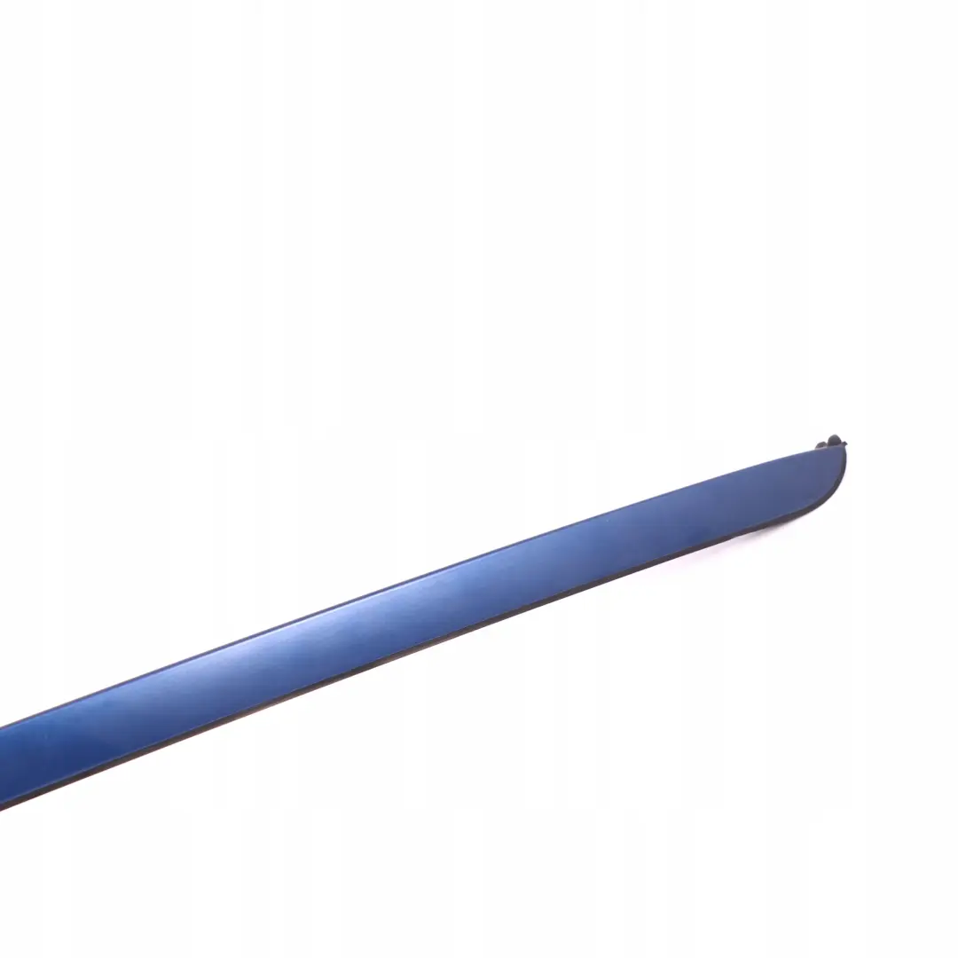 Left N/S Windscreen Drip Moulding Trim Montegoblau Montego Blue A51 to BMW X3 E83 with Part number 0403317 BMW X3 E83 Left N/S Windscreen Drip Moulding Trim Montegoblau Montego Blue A51 - SKU P0403317-MTB - Part number 0403317