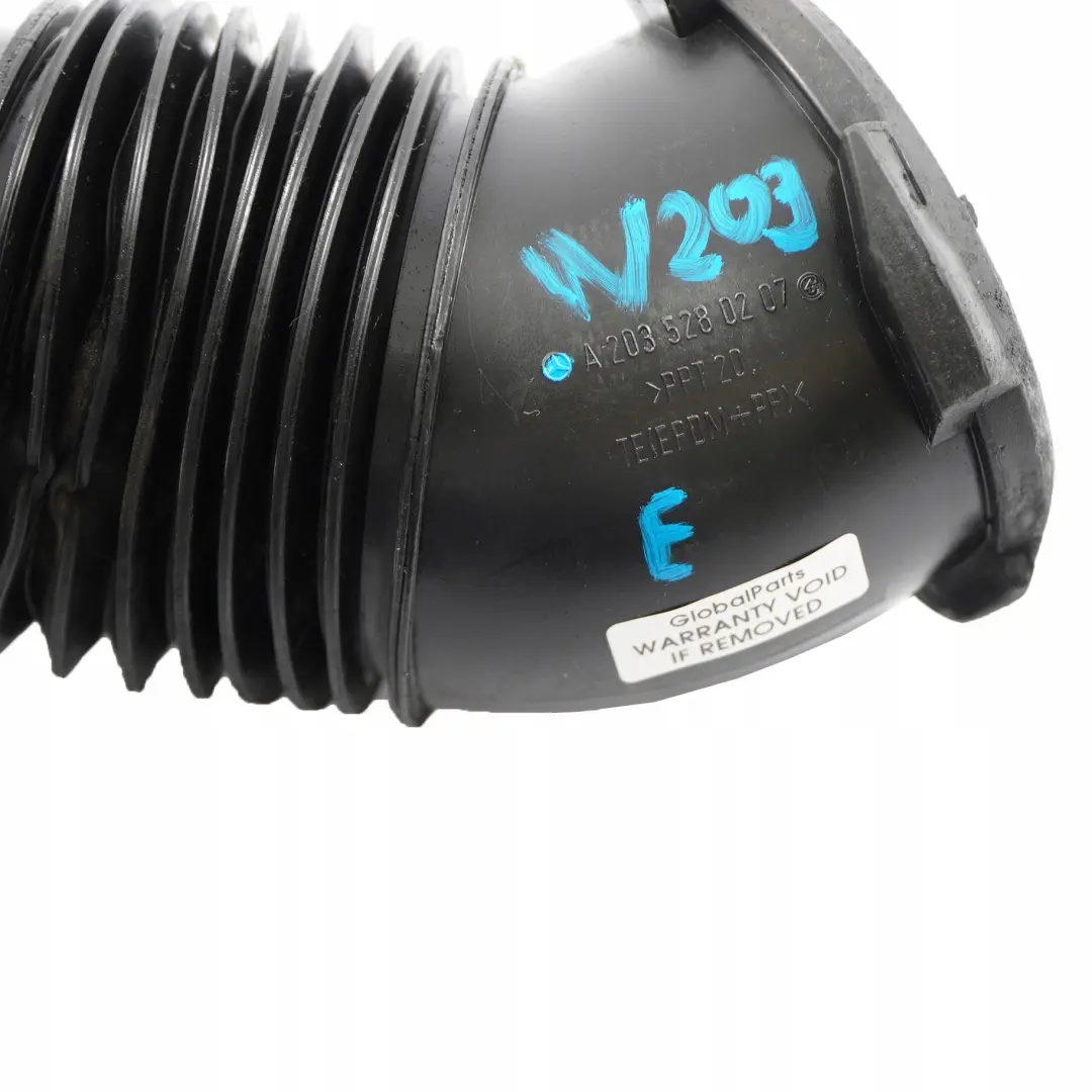  Mercedes-Benz C-Klasse W203 200 230 Kompressor M111 Air Intake Elbow Pipe - SKU A2035280207 - Part number A2035280207