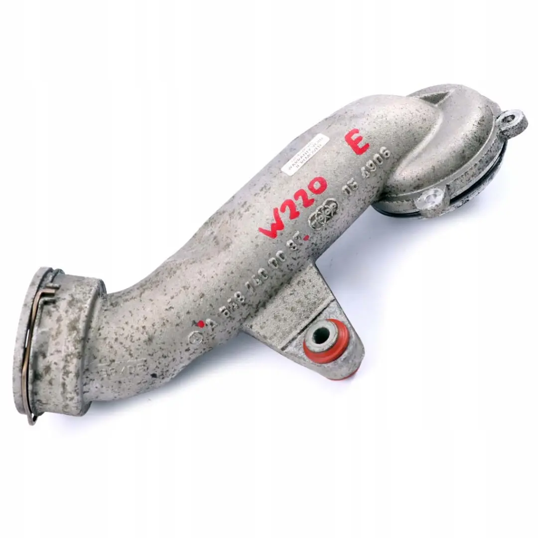 Class W220 Diesel Turbo Intercooler Connector Hose Pipe to Mercedes S with Part number A2035282082 Mercedes S Class W220 Diesel Turbo Intercooler Connector Hose Pipe - SKU A6481400287 - Part number A2035282082