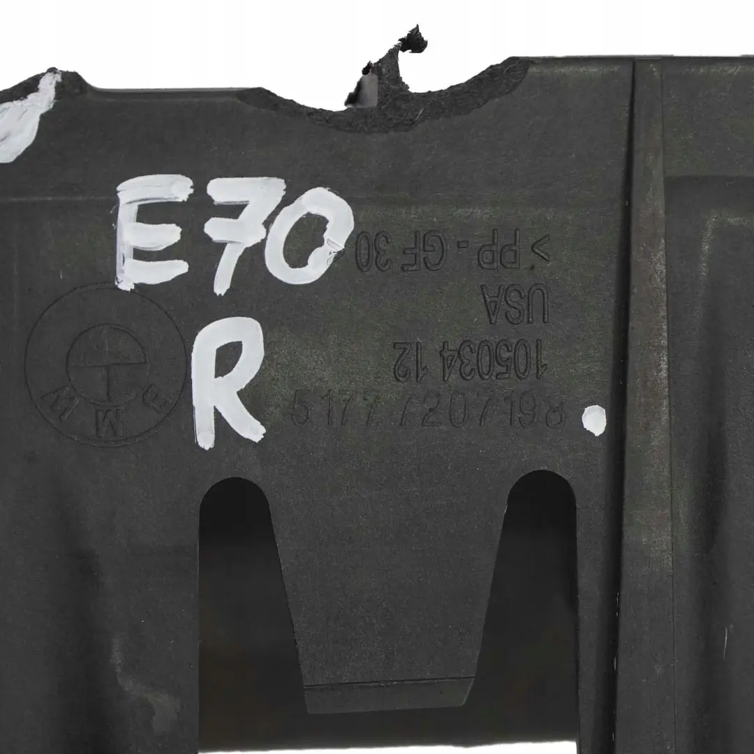 BMW X5 Series E70 1 Bracket Mount Support Piece Sill Right O/S - SKU 7207198-1 - Part number 7207198