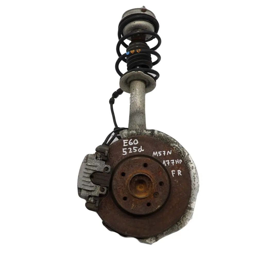 M57N Front Right O/S Spring Brake Suspension Leg Hub to BMW 5 E60 Saloon 525d with Part number 6775056 BMW 5 E60 Saloon 525d M57N Front Right O/S Spring Brake Suspension Leg Hub - SKU 6775056-6 - Part number 6775056