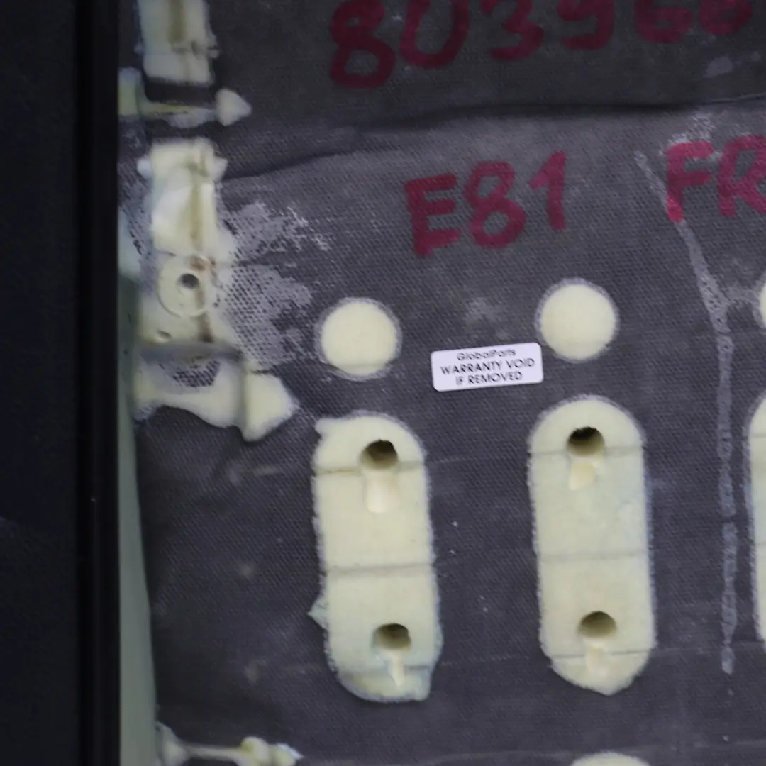 BMW E81 Fotel oparcie prawy przód sztuczna skóra - SKU 8039668-1 - Numer Części 8039668