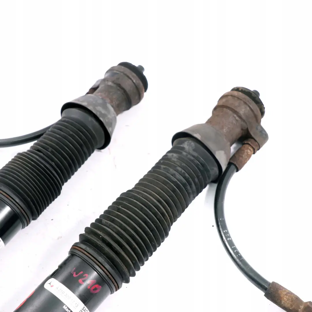 Mercedes-Benz S210 W210 Estate Sport Rear Shock Absorber Spring Strut Set to with Part number A2103201713 Mercedes-Benz S210 W210 Estate Sport Rear Shock Absorber Spring Strut Set - SKU A2103201713 - Part number A2103201713