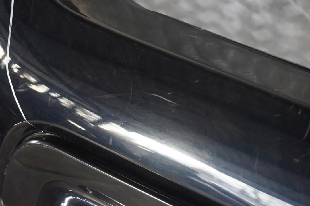 BMW 5 Series E61 Touring M Sport Rear Bumper Panel PDC Carbonschwarz Black - SKU 0394703-CAR - Part number 0394703