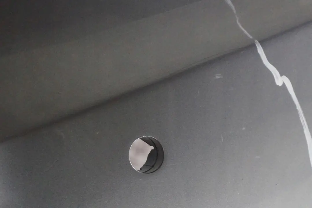 BMW E60 Zderzak tylny tył pdc silbergrau A08 - SKU 0149318-SBG2 - Numer Części 0149318