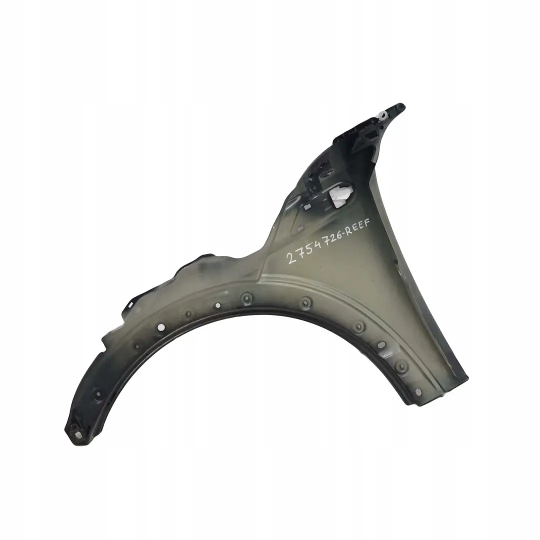 Side Panel Front Right Wing O/S Reef Blue - B30 to BMW Mini Cooper R55 R56 with Part number 2754726 BMW Mini Cooper R55 R56 Side Panel Front Right Wing O/S Reef Blue - B30 - SKU 2754726-REEF - Part number 2754726