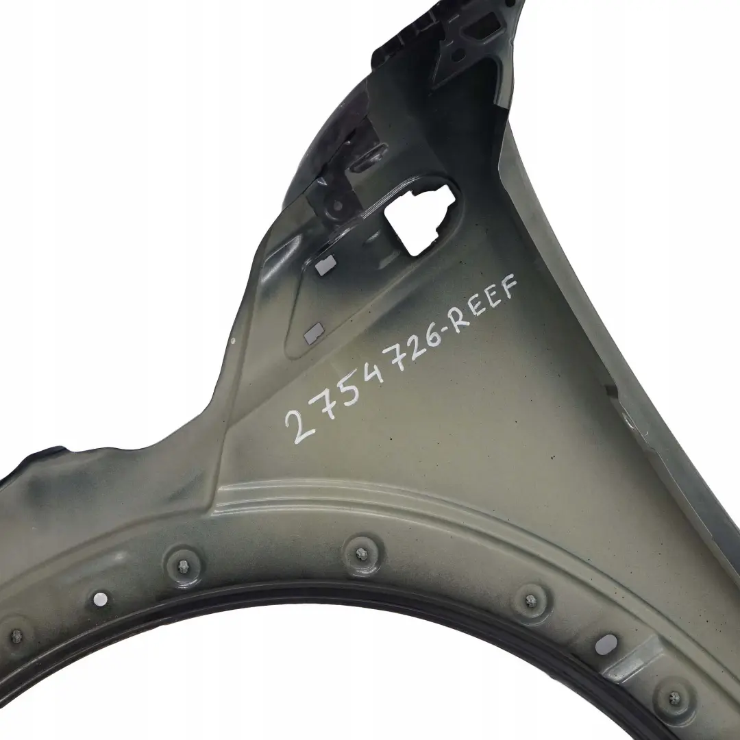 Side Panel Front Right Wing O/S Reef Blue - B30 to BMW Mini Cooper R55 R56 with Part number 2754726 BMW Mini Cooper R55 R56 Side Panel Front Right Wing O/S Reef Blue - B30 - SKU 2754726-REEF - Part number 2754726